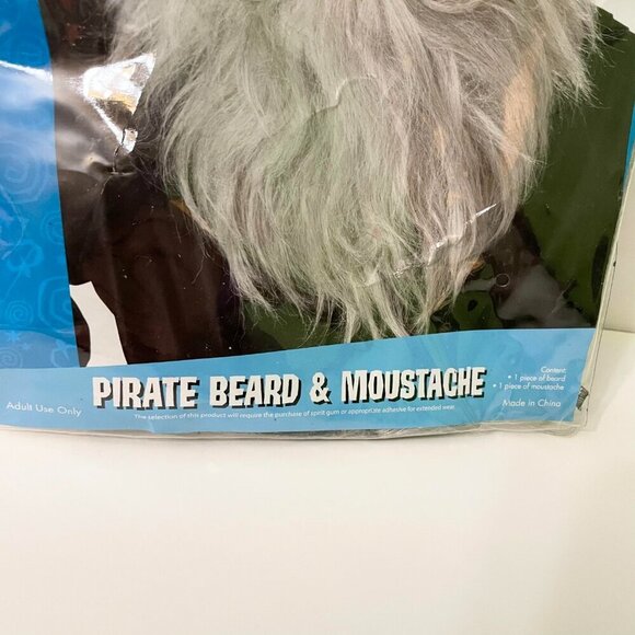 California Costume Collection Pirate Beard and Moustache Halloween - Picture 5 of 10
